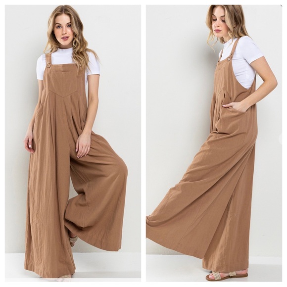 04 Boho Solid Linen Three Buttons Adjustable Strap - Picture 3 of 5